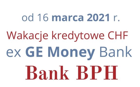 16.03.2021 Kolejne sądowe wstrzymanie płatności rat kredytu frankowego GE&nbsp;Money Bank