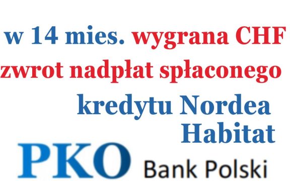 02.05.2023 Wyrok kredyt frankowy spłacony PKOBP – wygrana w&nbsp;14 miesięcy!