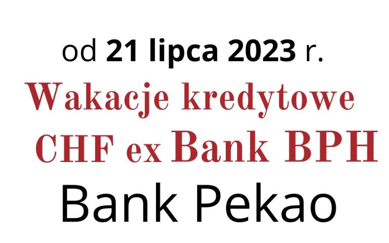 21.07.2023 Frankowicze Pekao nie&nbsp;płacą rat | Kontynuujemy serię dobrych informacji z&nbsp;sądu