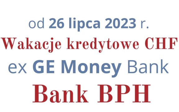 26.07.2023 GE&nbsp;Money zawieszenie rat CHF – kolejna wygrana w&nbsp;sądzie!
