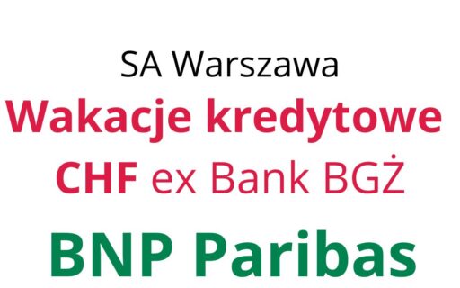03.07.2024 Frankowicze BNP Paribas ex-BGŻ | Anulowanie kredytu frankowego