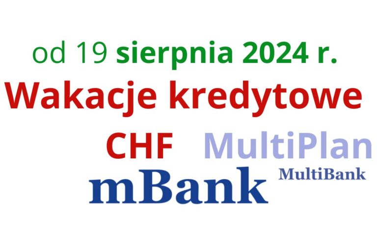 19.08.2024 mBank kurs franka | Kredytobiorcy zamiast sprawdzać kurs CHF, całkowicie uwolnili się od&nbsp;rosnących rat