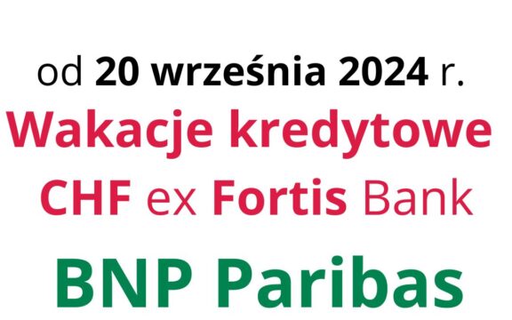 20.09.2024 Zamiast ugody z&nbsp;bankiem BNP Paribas możesz już dziś zatrzymać płatność rat!
