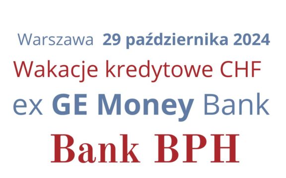 29.10.2024 Umowa frankowa GE&nbsp;Money Bank? | Skutecznie walczymy o&nbsp;unieważnienie każdego kredytu CHF!