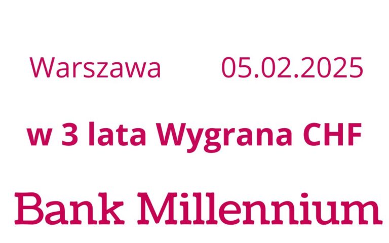 05.02.2025 Ugody z&nbsp;Bankiem Millennium forum | Unieważnienie kredytu to&nbsp;najkorzystniejsze rozwiązanie