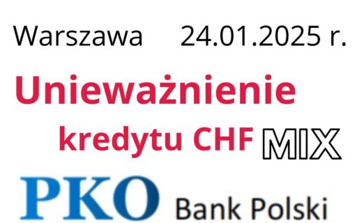 24.01.2025 Przegrane sprawy Frankowiczów z PKO BP? To nie u nas! | Kredyt hipoteczny MIX unieważniony w&nbsp;sądzie