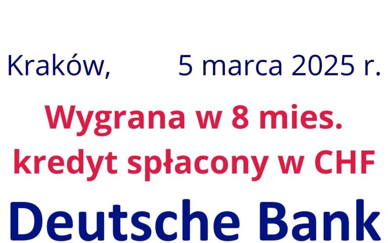 05.03.2025 Deutsche Bank kredyt hipoteczny | Wygrywamy z&nbsp;FOREX i&nbsp;spłatą rat od&nbsp;początku w&nbsp;walucie obce
