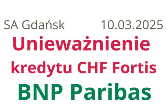 10.03.2025 BNP Paribas kredyt hipoteczny | Ogromny sukces – ile pieniędzy wygrali Frankowicze z&nbsp;bankiem?