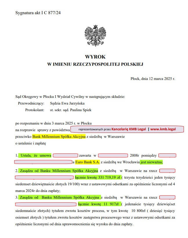 millennium kredyt hipoteczny