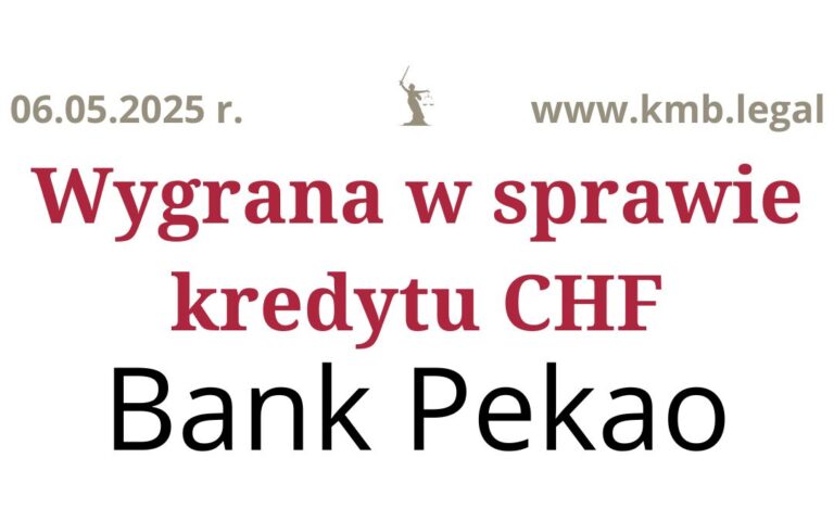 06.05.2025 Bank Pekao kursy walut a&nbsp;kredyty frankowe | Sprawdź, jak odzyskać swoje pieniądze