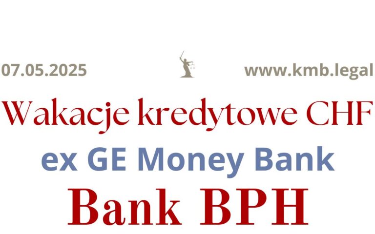 07.05.2025 Czy&nbsp;Bank BPH składa apelację? | To&nbsp;bez&nbsp;znaczenia – Frankowicze nie&nbsp;płacą rat kredytu!