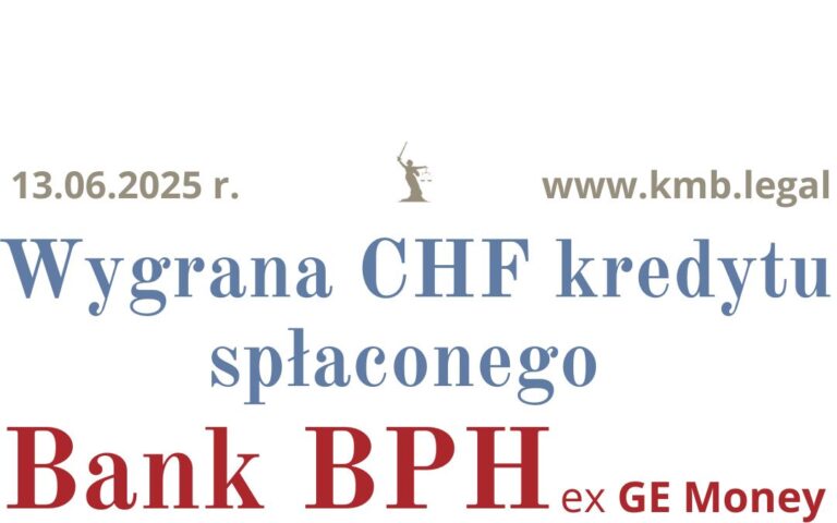 13.06.2025 Ugoda z&nbsp;bankiem BPH forum | Unieważnienie kredytu = większy zwrot i&nbsp;mniej stresu