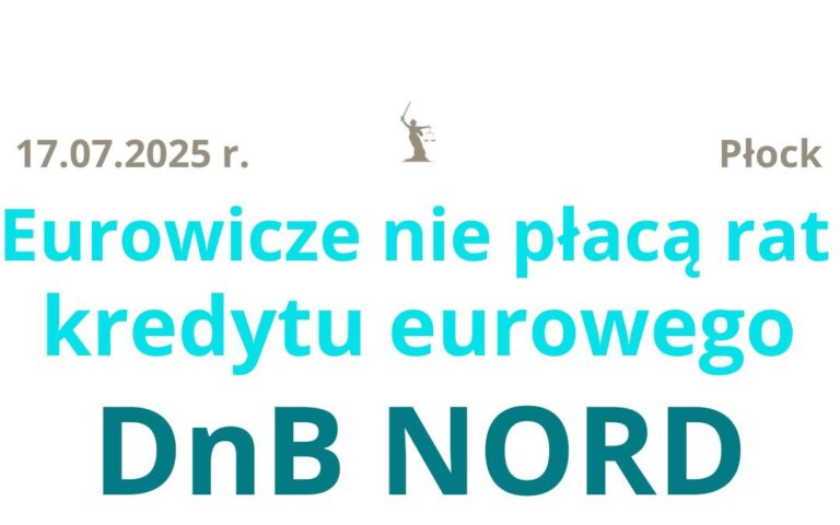 17.07.2025 DnB NORD kursy walut | ZERO rat kredytu eurowego
