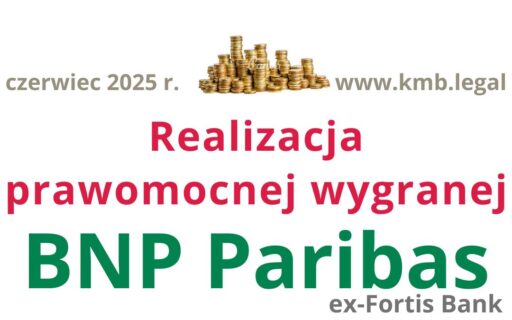 BNP Paribas kurs walut | Frankowicze nie&nbsp;sprawdzają kursu a&nbsp;odzyskują 223 tys. PLN!