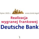 Deutsche Bank ugody | Zamiast ugody,  pomyślne rozliczenie wygranej z&nbsp;bankiem