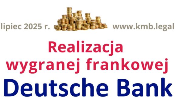 Deutsche Bank ugody | Zamiast ugody,  pomyślne rozliczenie wygranej z&nbsp;bankiem