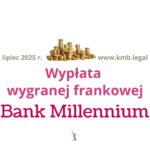 Ugoda z&nbsp;Bankiem Millennium kredyt frankowy |  Frankowicze odzyskują środki ze&nbsp;spłaconego kredytu CHF