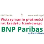 28.07.2025 Kursy walut BNP | Wakacje kredytowe CHF zamiast sprawdzania kursu