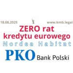 PKO przewalutowanie euro | Zamiast tego, uzyskaliśmy wakacje kredytowe EUR!