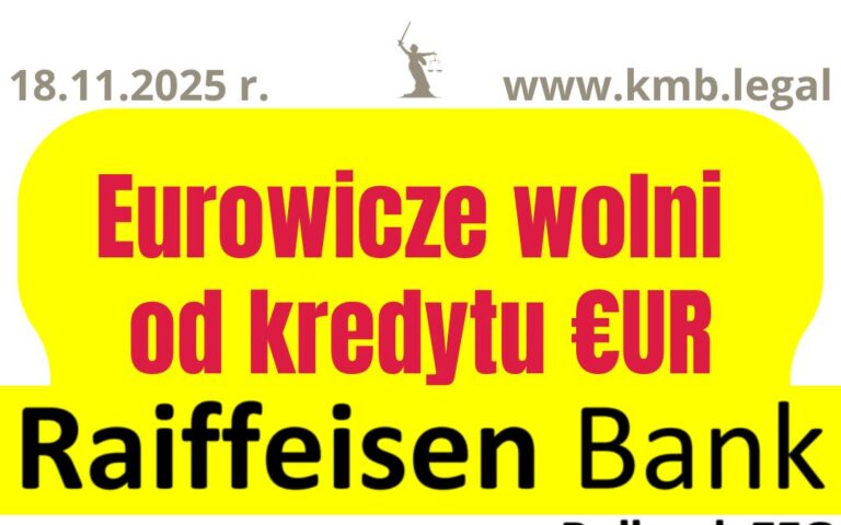 18.11.2025 Najnowsze wygrane z&nbsp;Raiffeisen | Wyroki Eurowiczów