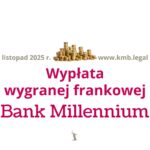 Pozew Millennium forum | Rozliczenie po&nbsp;prawomocnej wygranej z&nbsp;kredytem CHF