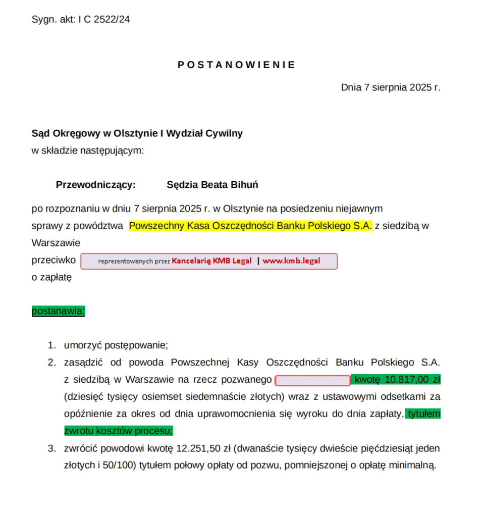 TSUE C-902/24 ewentualne potrącenie