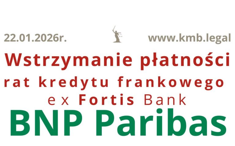 Fortis Bank logowanie do&nbsp;aplikacji banku i&nbsp;spłata kolejnych rat kredytu? | Uzyskaliśmy kolejne wakacje kredytowe w&nbsp;2026 roku
