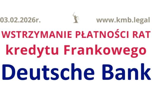 Frankowicze forum | Wakacje kredytowe Deutsche Bank