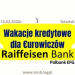 Raiffeisen Bank International kredyt eurowy | Wstrzymanie płatności rat!