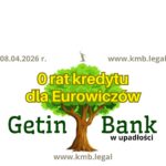 Czy&nbsp;w&nbsp;procesie o&nbsp;unieważnienie kredytu w&nbsp;euro Getin Bank można wstrzymać płatność rat? Tak!