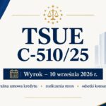 Wyrok TSUE C-510/25 | Teoria salda TSUE vs teoria dwóch kondykcji