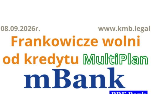 08.09.2026&nbsp;r. Prawomocny wyrok przeciwko mBank | Oddalona apelacja Banku!